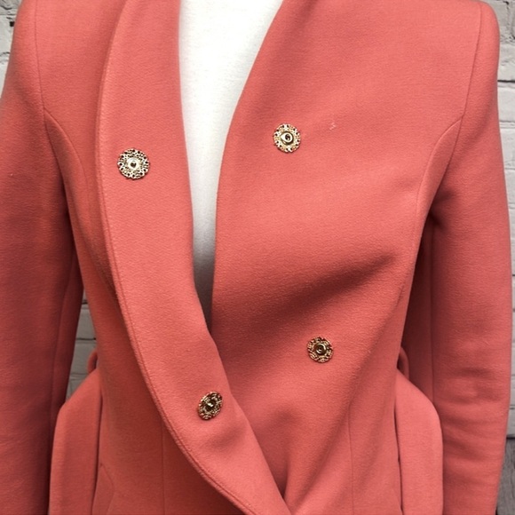 Tavrovska Trench Coat Salmon Color - Picture 4 of 5